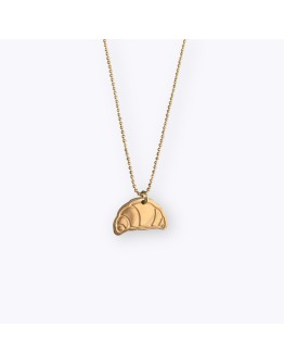 ALL THINGS WE LIKE - Croissant golden necklace