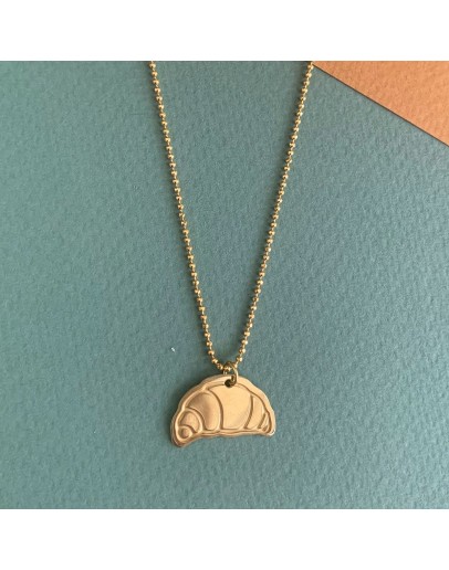 ALL THINGS WE LIKE - Croissant golden necklace