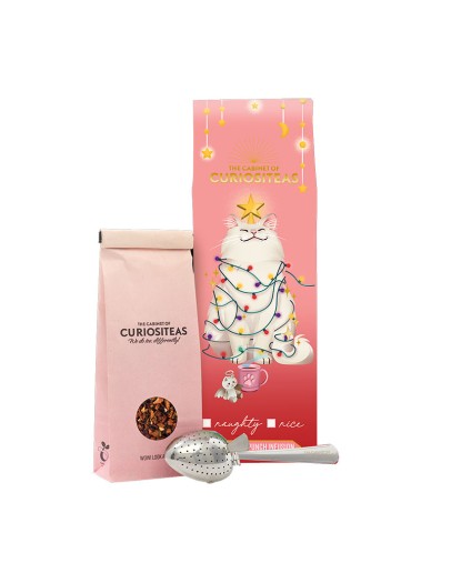 THE CABINET OF CURIOSITEAS - Naughty or Nice Cat Tea Giftbox