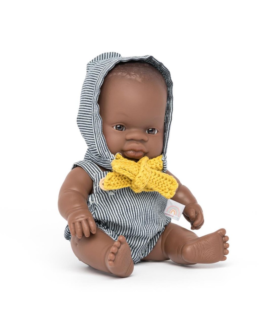 oneerlijk Kritiek De lucht MINILAND - PAOLA REINA - Baby pop Afrikaanse jongen inclusief kleertjes (21  cm)