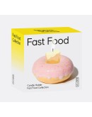 DOIY - Candle Holder Fast Food Donut Pink