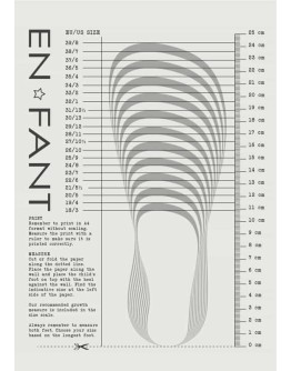ENFANT - Thermoboots print - Zebra