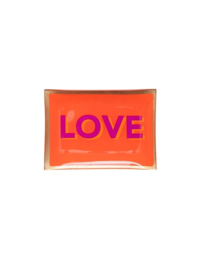 GIFTCOMPANY - Love plate glass - Love