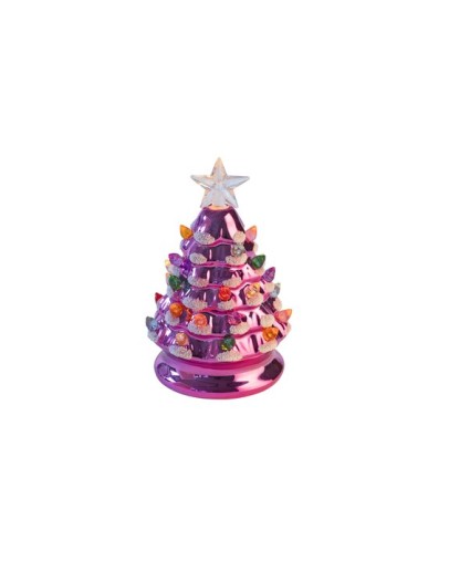 GIFTCOMPANY - Luce X-mas tree PINK with led - 13,5cm