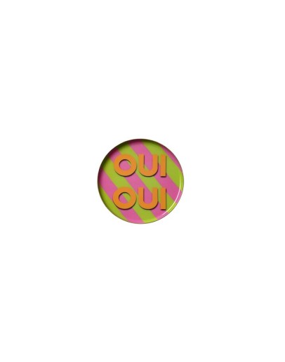 GIFTCOMPANY - Love tray - Oui Oui - Pink green