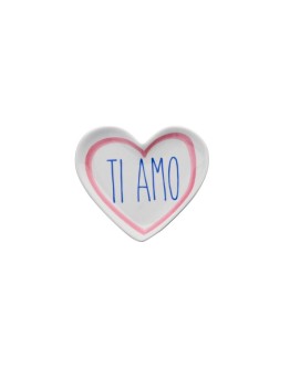 GIFTCOMPANY - Love plate - Heart Ti Amo