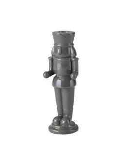 GIFTCOMPANY - Candle holder Nutcracker S - Dark grey 