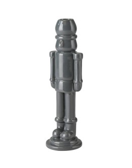 GIFTCOMPANY - Candle holder Nutcracker M - Dark grey 