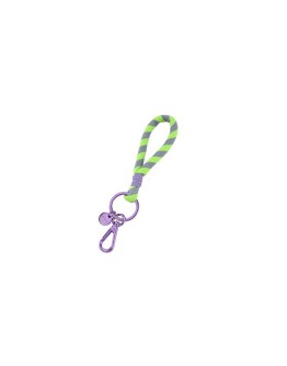 GIFTCOMPANY - Keyring - Stripe green/purple