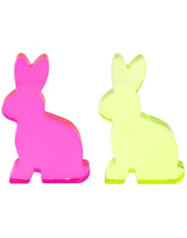 GIFTCOMPANY - Honey bunny glass - Neon pink/Yellow