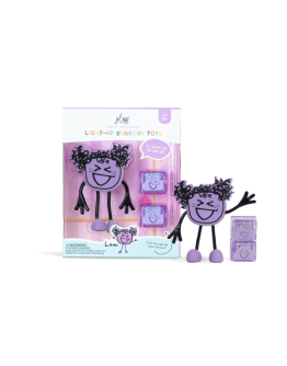 GLOPALS - Light up character Lumi purple