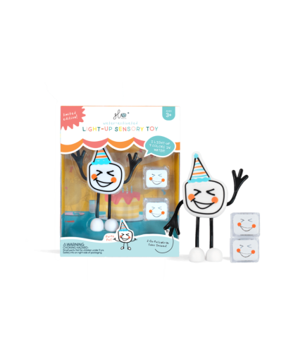 GLOPALS - Light up character Party white