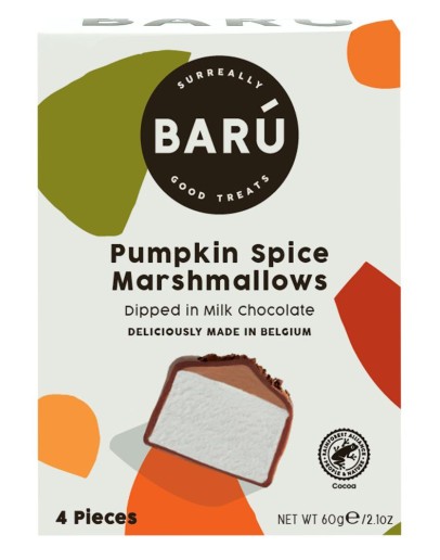 BARÚ - Marshmallows Pumpkin spice 60g