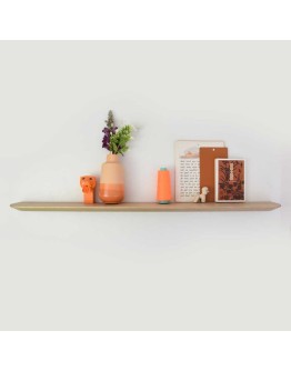 STUDIO HARM & ELKE - Wall shelf | Oak | 90 cm