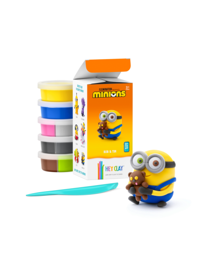 HEY CLAY - Limited Edition – Minions Bob & Tim – 5 cans