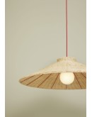 HÜBSCH - Chand Ceiling Light Trapeze Natural