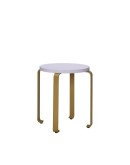 HÜBSCH - Smile Stool Lavender/Khaki