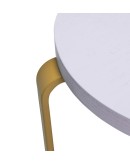 HÜBSCH - Smile Stool Lavender/Khaki