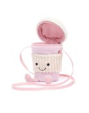 JELLYCAT - Amuseables Coffee-To-Go Pink Bag