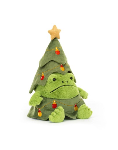 JELLYCAT - Christmas Tree Ricky Rain Frog