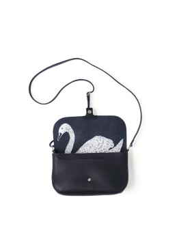 KEECIE - Tas - Wild Swan - Black