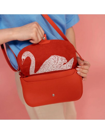 KEECIE - Tas - Wild Swan - Coral