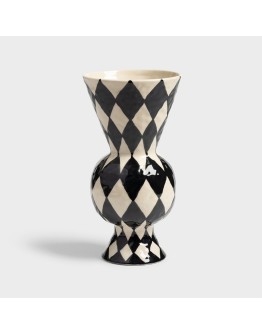 &KLEVERING - Vase rhombic black