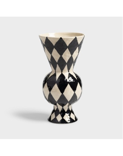 &KLEVERING - Vase rhombic black