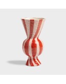 &KLEVERING - Vase rhombic red