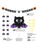 LEGAMI - Halloween Door Decoration Set - Trick Or Treat