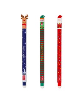 LEGAMI - Erasable Gel Pen Set Naughty or nice