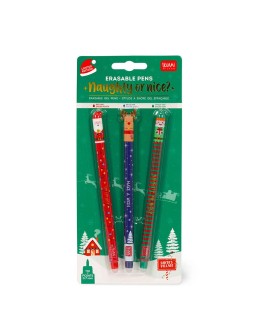 LEGAMI - Erasable Gel Pen Set Naughty or nice