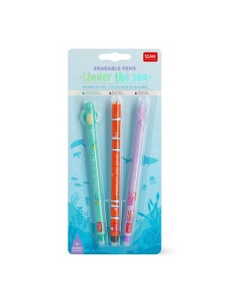 LEGAMI - Erasable Gel Pen Set Under the Sea