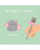 LEGAMI - Ballpoint Pen With Light - Writing is Magic - Kitty