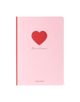 LEGAMI - Lined Notebook with Heart A5