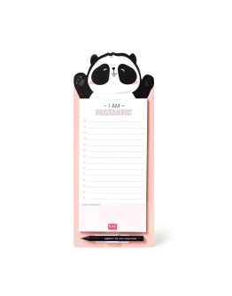 LEGAMI - Magnetic Notepad - Don't Forget Panda