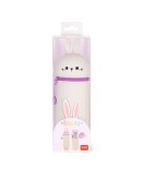 LEGAMI - Pencil Case 2 in 1 soft silicone - Kawaii - Bunny