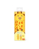 LEGAMI - Pencil Case 2 in 1 soft silicone - Kawaii - Giraffe