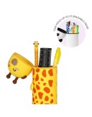 LEGAMI - Pencil Case 2 in 1 soft silicone - Kawaii - Giraffe