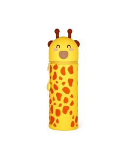 LEGAMI - Pencil Case 2 in 1 soft silicone - Kawaii - Giraffe