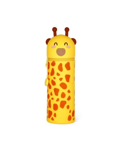 LEGAMI - Pencil Case 2 in 1 soft silicone - Kawaii - Giraffe