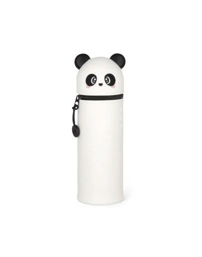 LEGAMI - Pencil Case 2 in 1 soft silicone - Kawaii - Panda