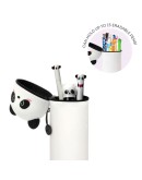 LEGAMI - Pencil Case 2 in 1 soft silicone - Kawaii - Panda