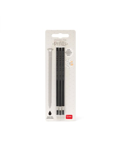 LEGAMI - Refill For Erasable Gel Pen - Black