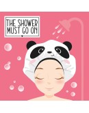 LEGAMI - Shower Cap - The Shower Must Go On Panda