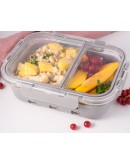 LEKKABOX - Glass Lunchbox with protective Cover - 800 ml