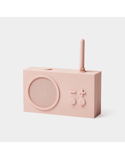 LEXON - TYKHO 3 FM radio – 3W Bluetooth® speaker - Pink