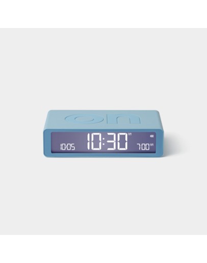 LEXON - FLIP Classic Alarm clock - Light Blue