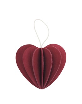 LOVI - Heart Dark Red - Medium