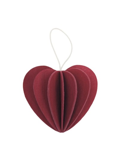 LOVI - Heart Dark Red - Medium